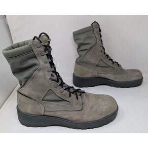 Wellco Airforce TW Boots SPM1C1-10-D-1040 Sage Green Men's Size 11 W Wide Vibram